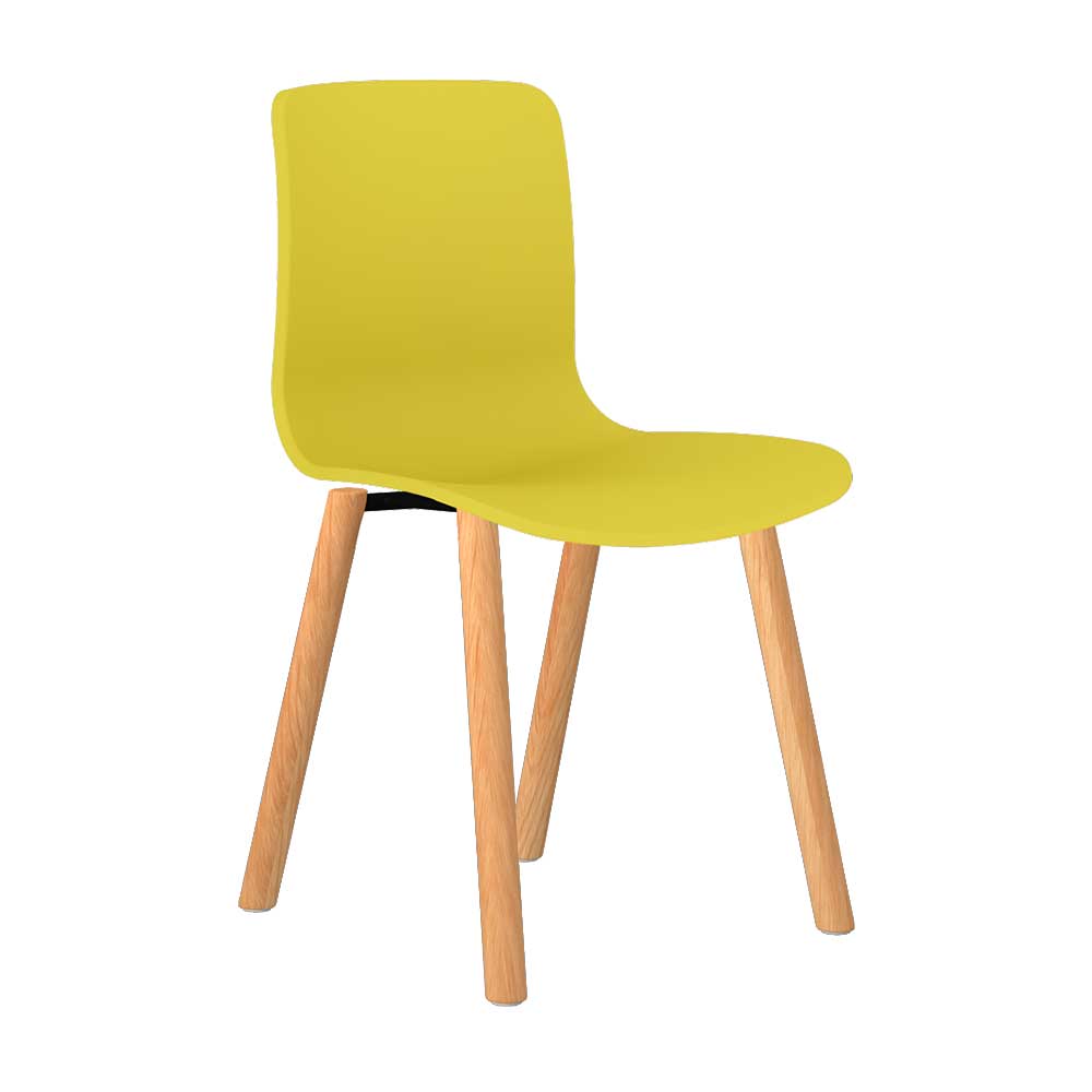 Acti 4T Timber Four Leg Chair - Work at Home: The Art-Designed Chair ...